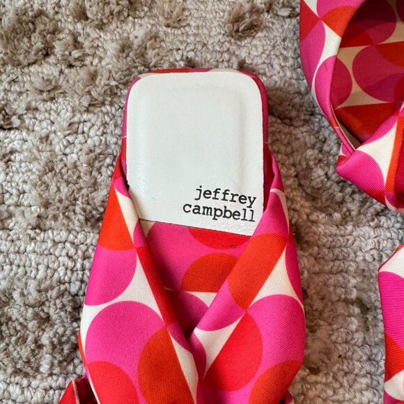 Jeffrey Campbell Pink, Orange and cream flats size 9 - Picture 2 of 5